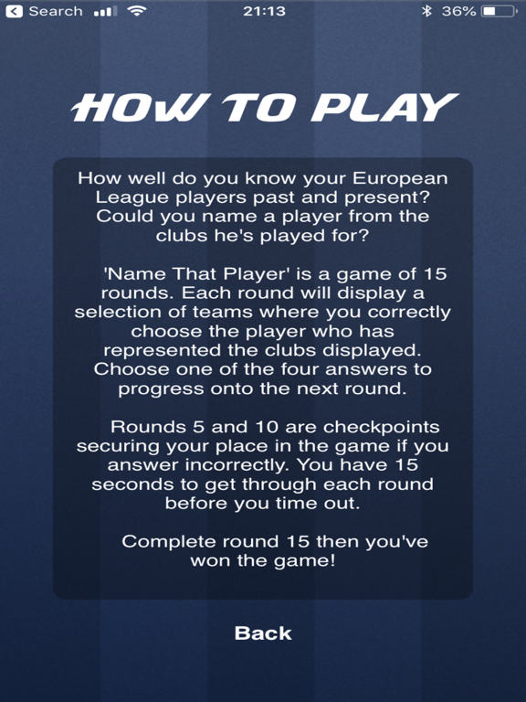 Screenshot #5 pour Name That Player