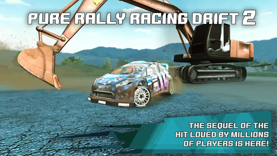 Capture d'écran de Pure Rally Racing Drift 2 sur iPhone 1