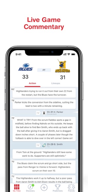 Tribe: Live Sports Scores(圖4)-速報App