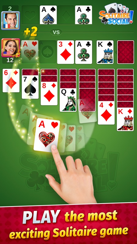 Solitaire Social: Classic Game screenshot 1