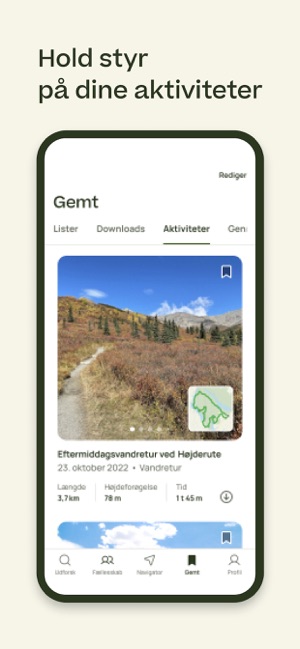 AllTrails: Trekking Cycling i App