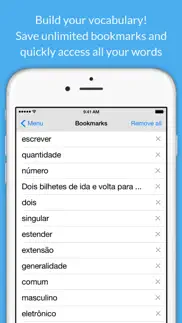 portuguese dictionary. iphone screenshot 4