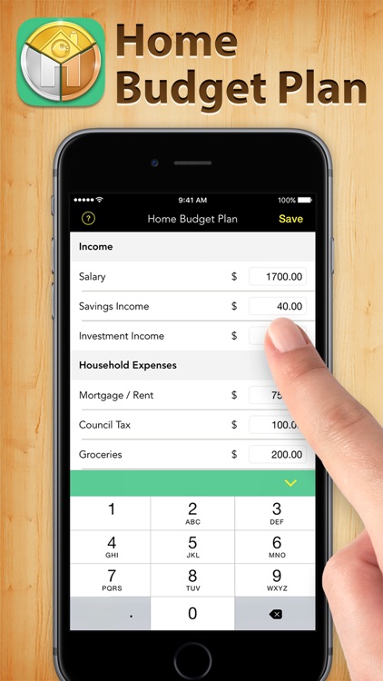 Home Budget Plan