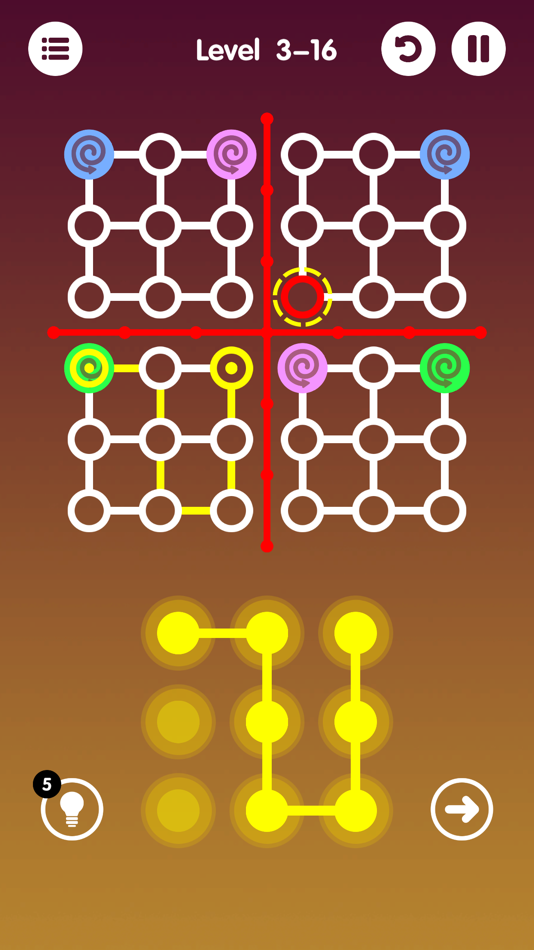 #4. Copy Line (iOS) 由: Mudotek Mobile Games