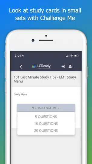 101 Last Minute Study Tips EMT iPhone Screenshot 3