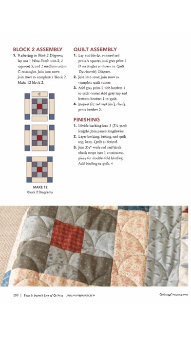 Love of Quilting Magazine Screenshot