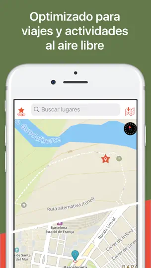 Captura de pantalla de CityMaps2Go Pro en iPhone 2