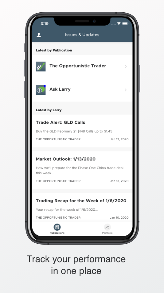 #1. Opportunistic Trader Mobile (iOS) 由: Omnia Research, LLC