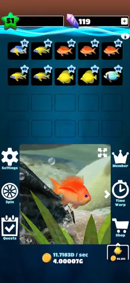 Game screenshot Fish Farm Merge apk