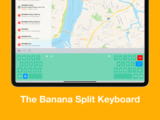 Screenshot #4 pour The Banana Split Keyboard