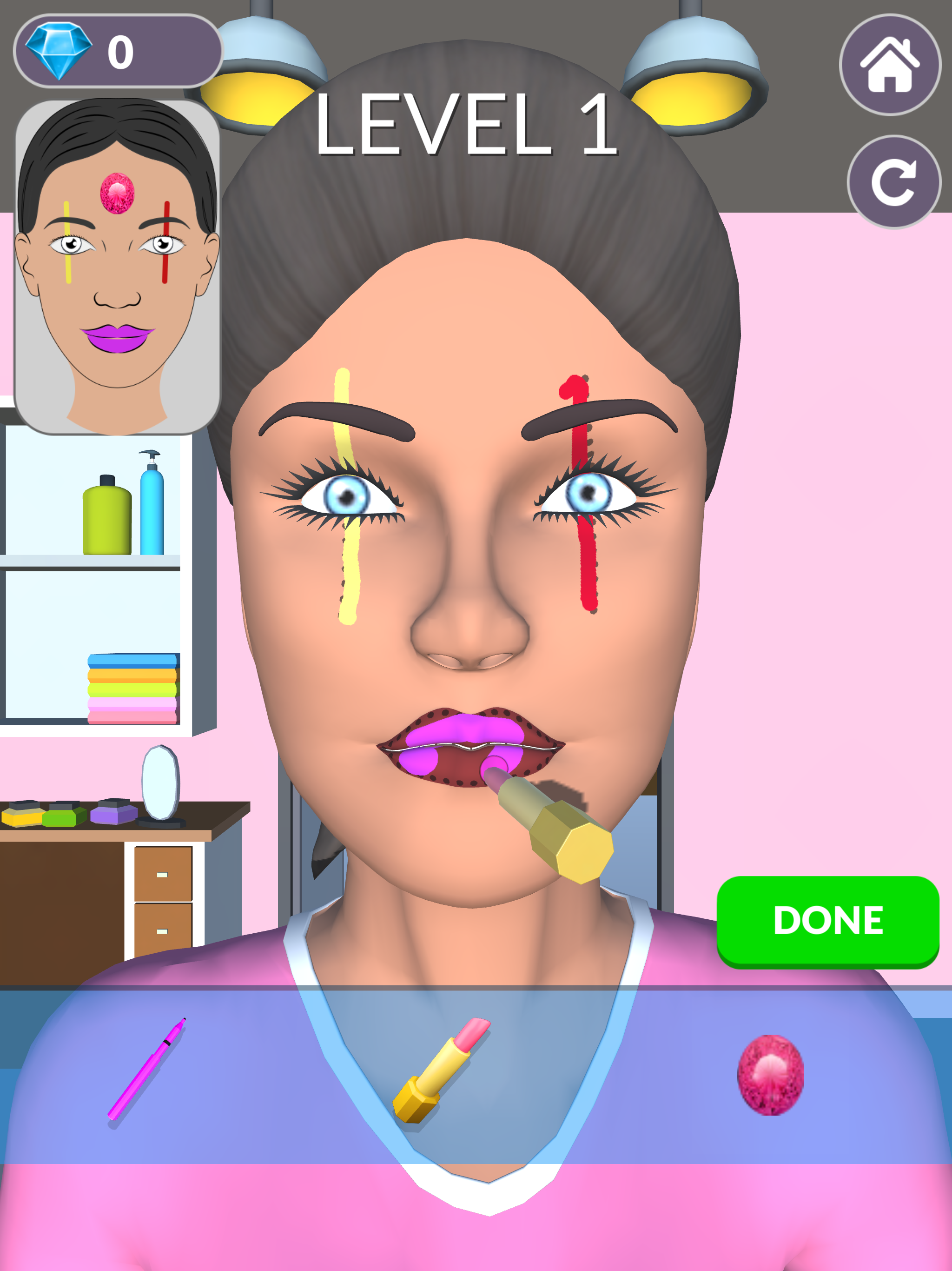 MakeUp Saloon! screenshot 12