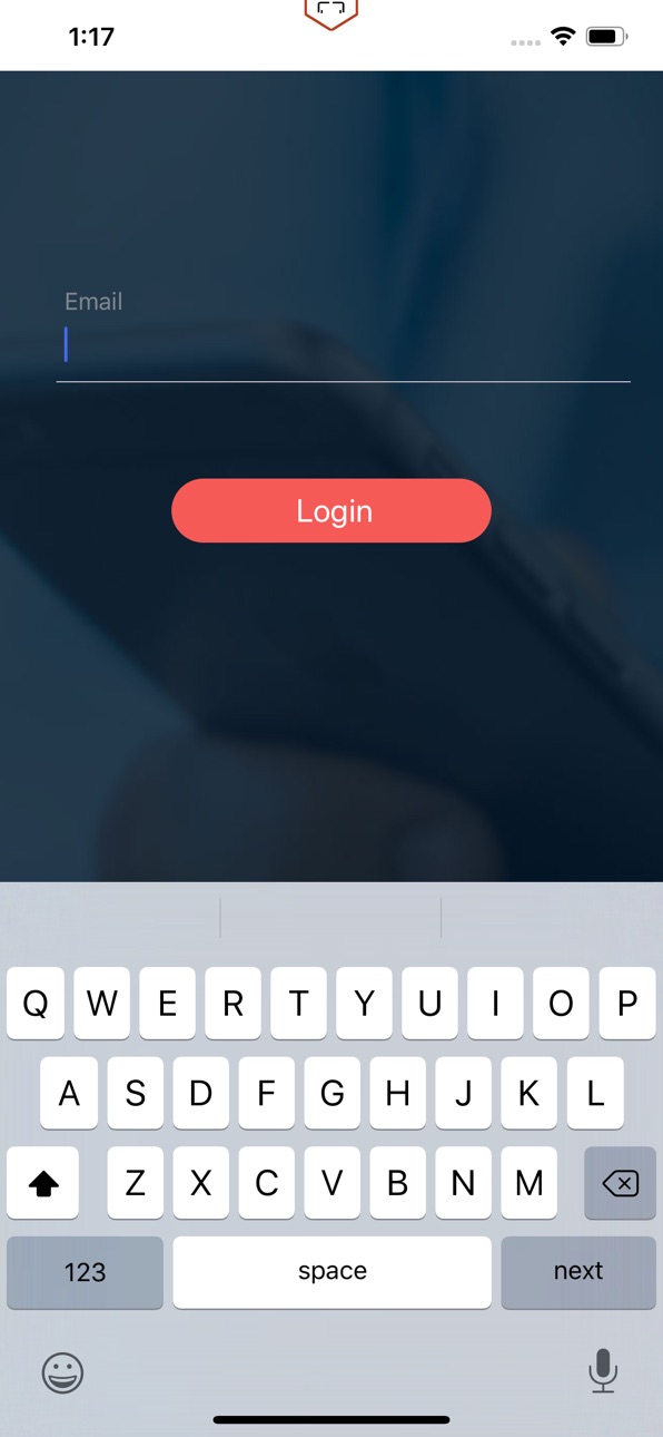 iPhone screenshot