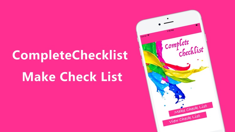CompleteChecklist