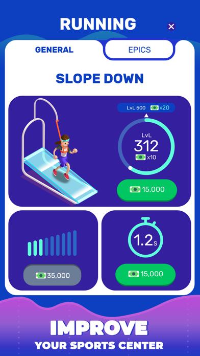 Idle Fitness Gym Tycoon - Game Screenshot