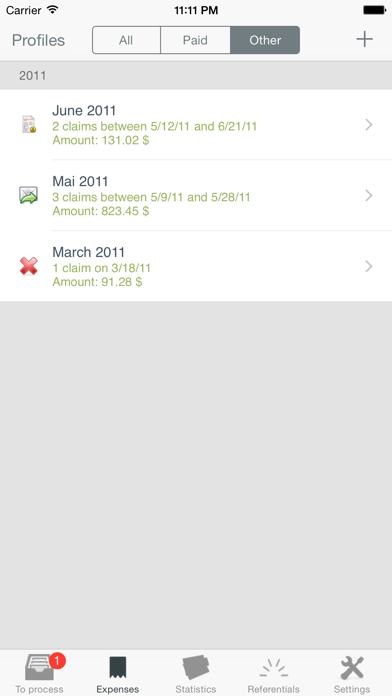 My iExpenses Pro Screenshot
