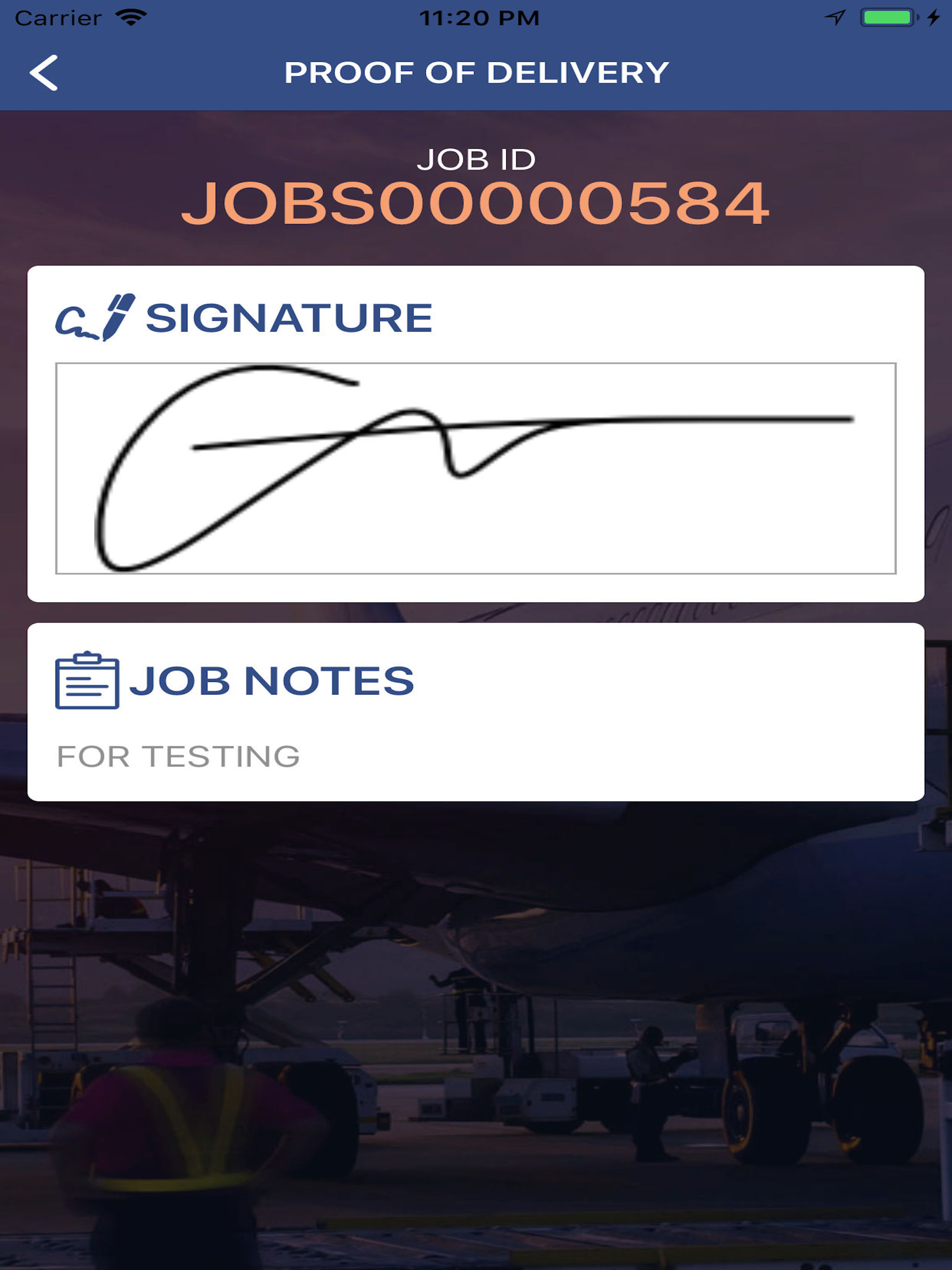 BBA Driver screenshot 14