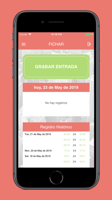 Laboral App Screenshot