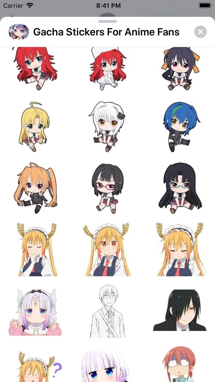 Otaku Anime Stickers & Emoji screenshot-4