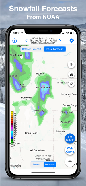 US Snow Map & Webcams(圖2)-速報App