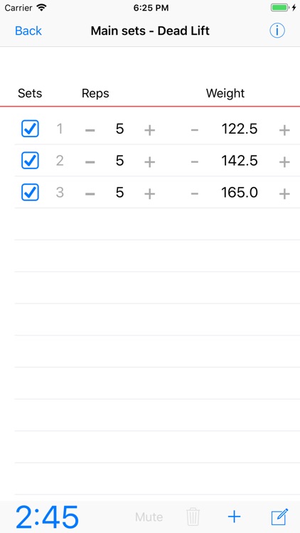 5/3/1 Workout logger - 531 screenshot-0