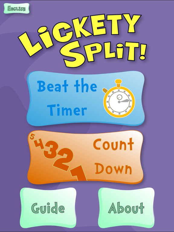 Lickety Split: iPad screenshot 1 - Lifestyle app