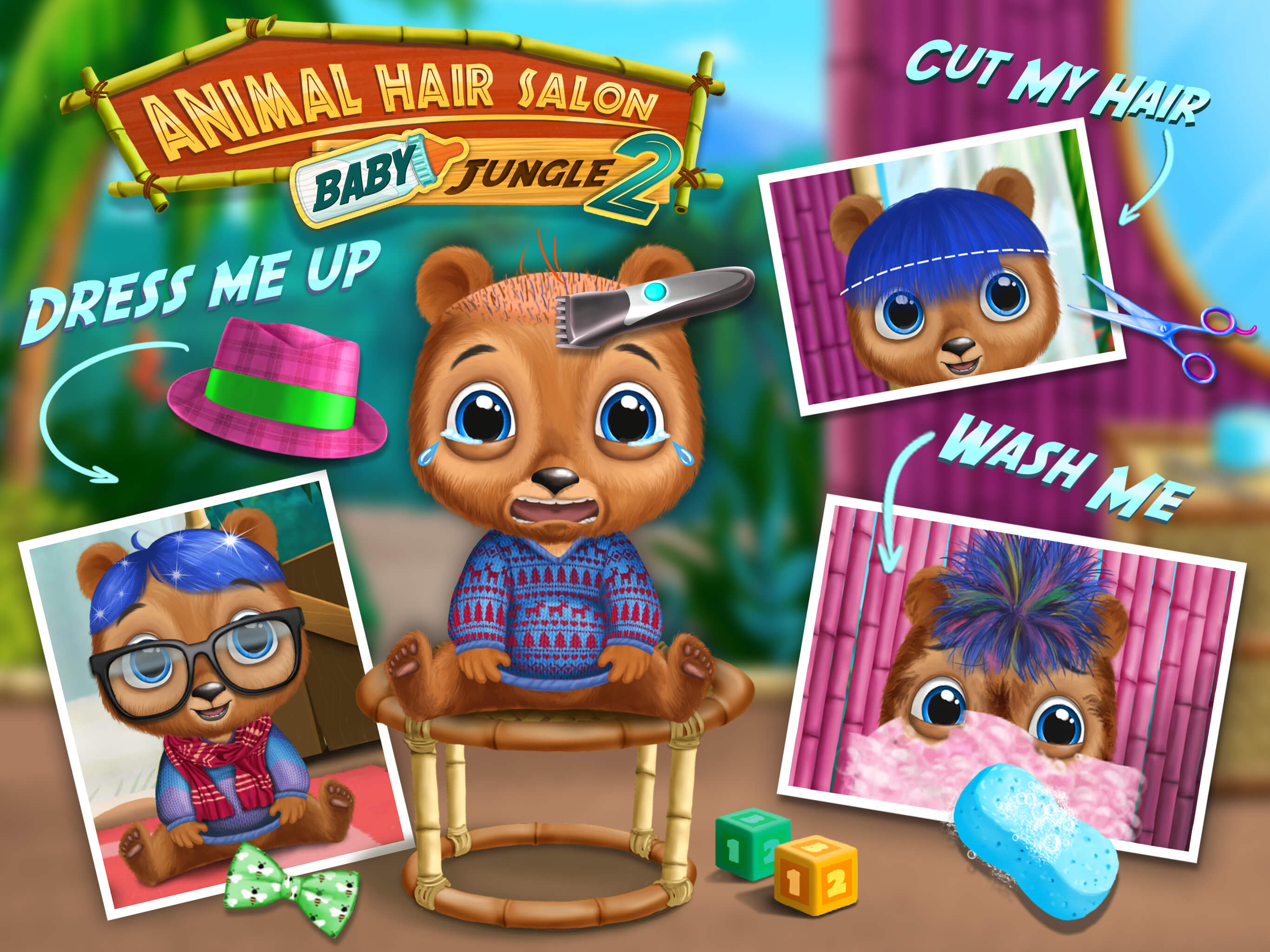 Baby Animal Hair Salon 2 screenshot 6