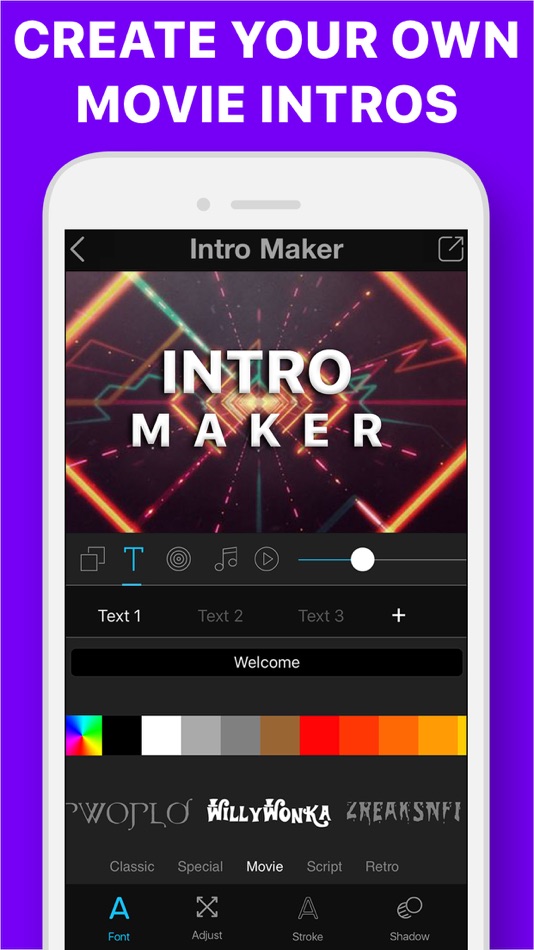 Intro + 3D Movie Trailer Maker - 5.5 - (iOS)