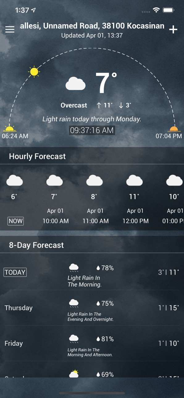 iPhone screenshot