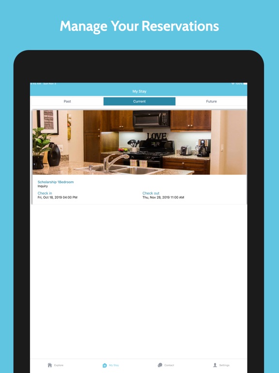 Holidale App iPad screenshot 4 - Travel app
