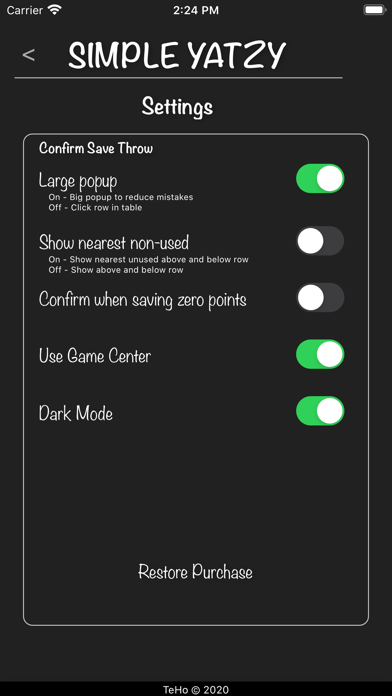 Screenshot #3 pour Simple Yatzy