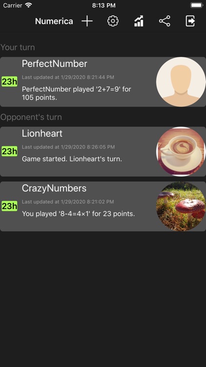 Numerica - A game of numbers