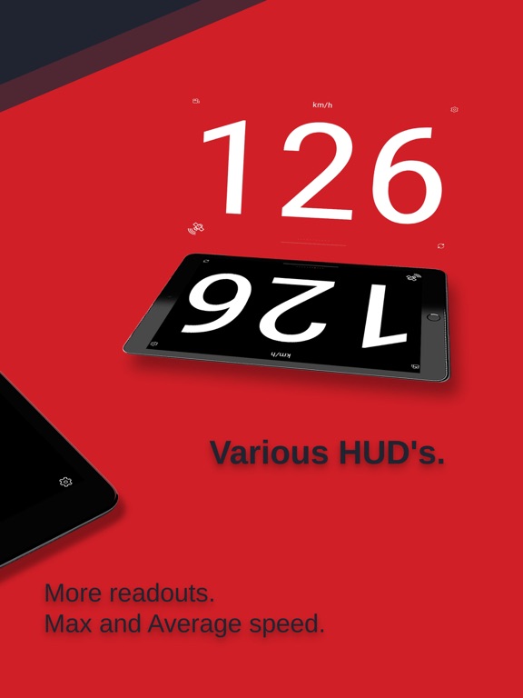 Screenshot #6 pour Sp33dy - gps speedometer hud