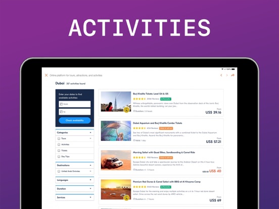 Dubai Travel Guide Offline iPad screenshot 6 - Travel app