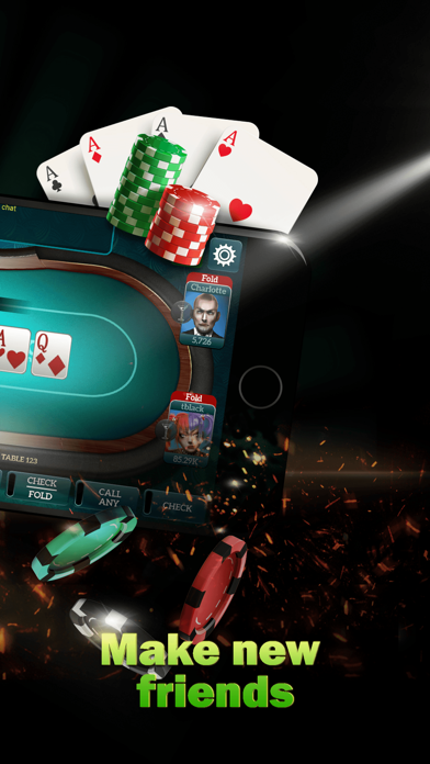 Poker Live Omaha & Texas Screenshot