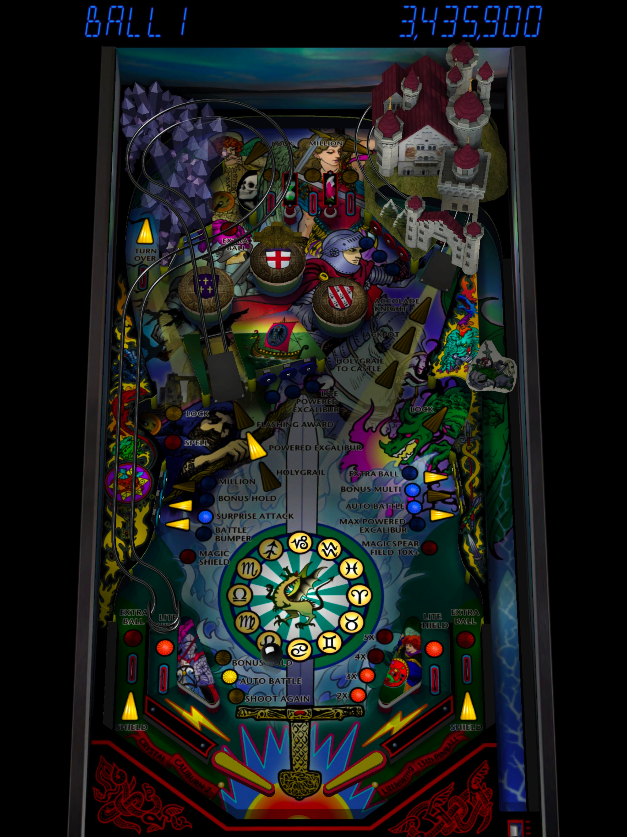 Pinball Crystal Caliburn II screenshot 7