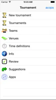 tournament soccer pro iphone screenshot 1