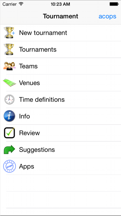 Tournament Soccer Pro Screenshot