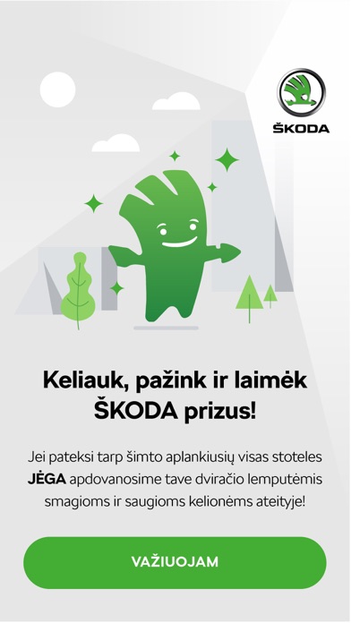 Škoda Atradimai Screenshot