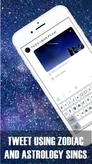 astrology & astronomy keyboard iphone screenshot 2