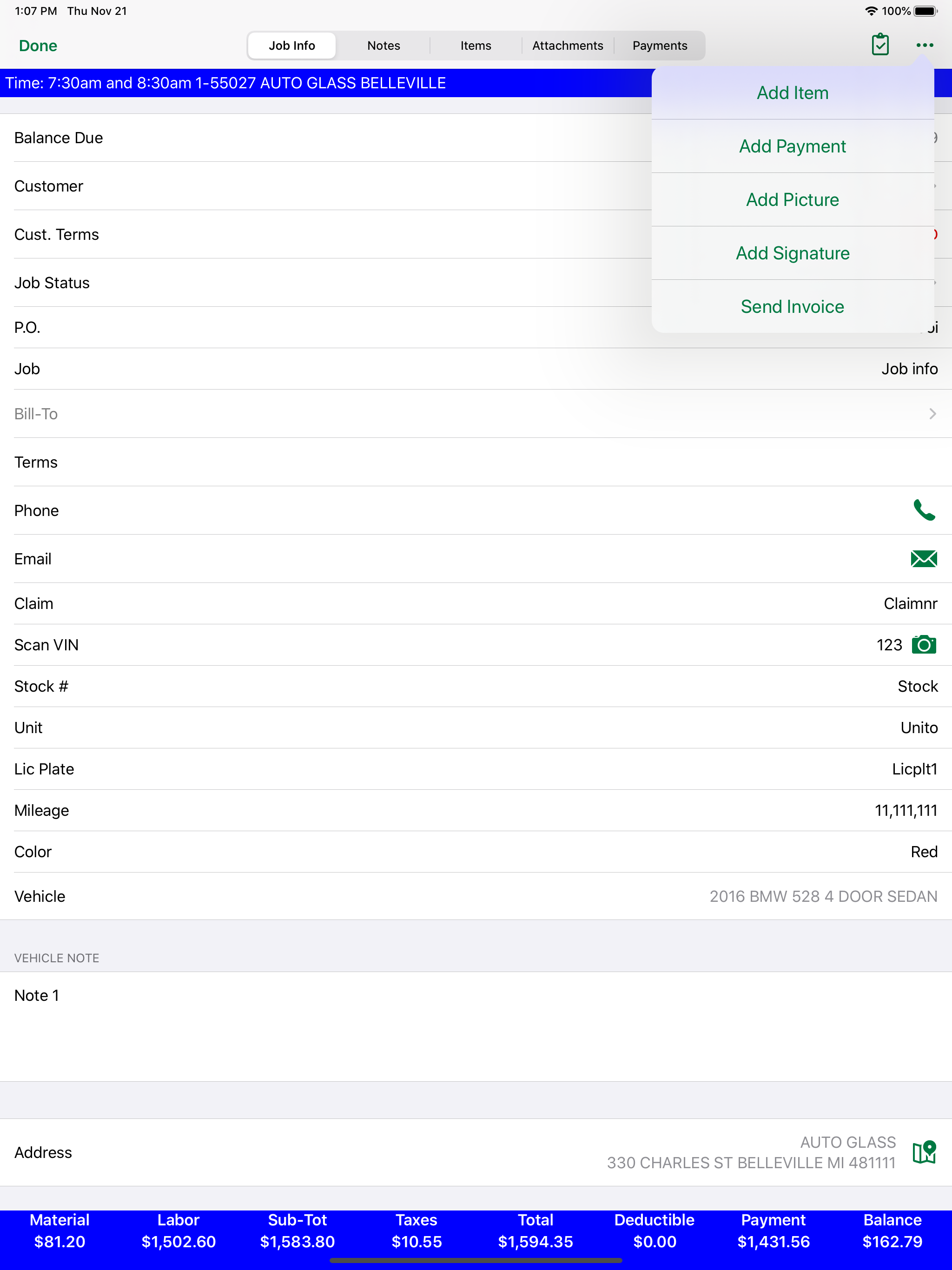 Glas-Avenue MobilePRO™ screenshot 9