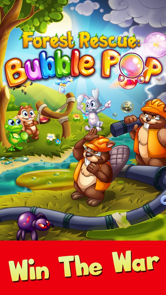 #8. Forest Rescue: Bubble POP (iOS) 来自: Qublix