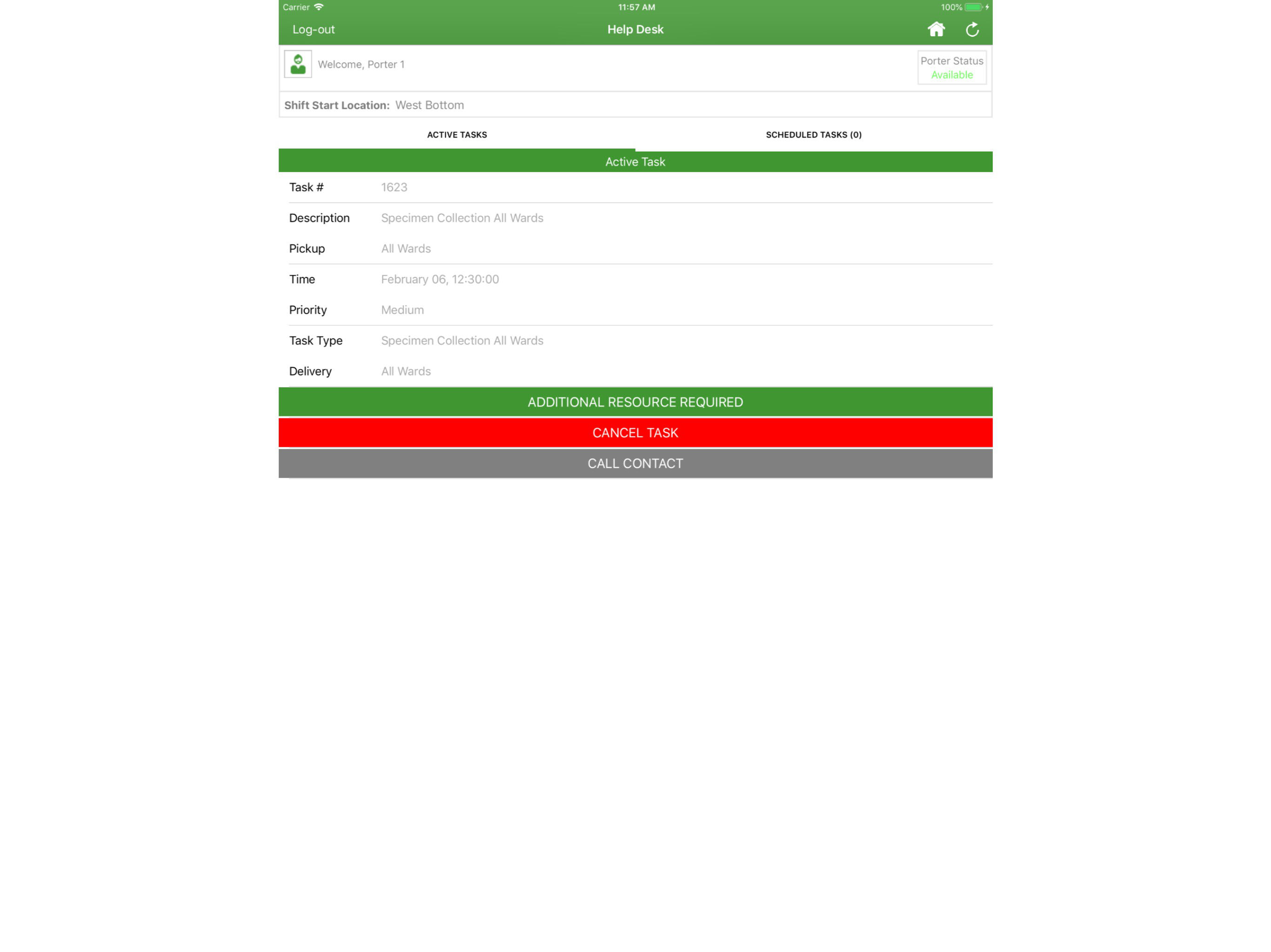 HelpDesk - Porter Tracking screenshot 5