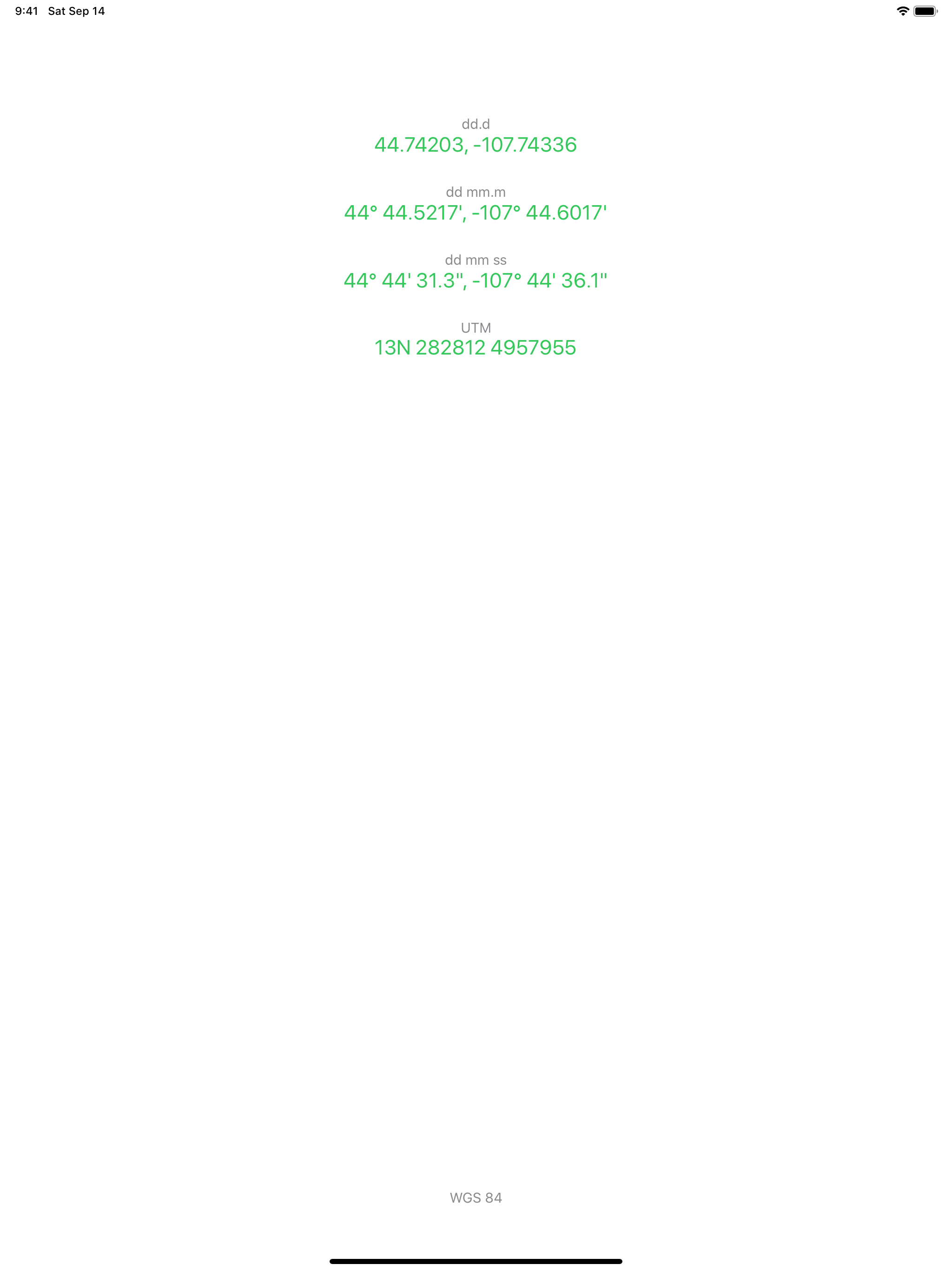 Coordinates Lite