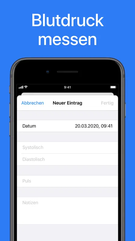 Blutdruck App screenshot 4 of 4