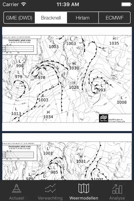 Zeeweer - Maritieme app