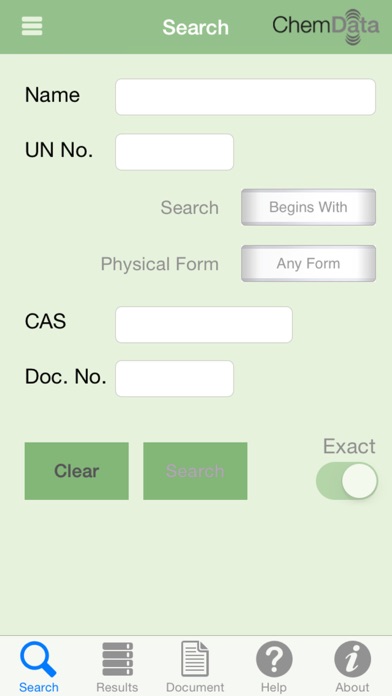Screenshot #1 pour Chemdata