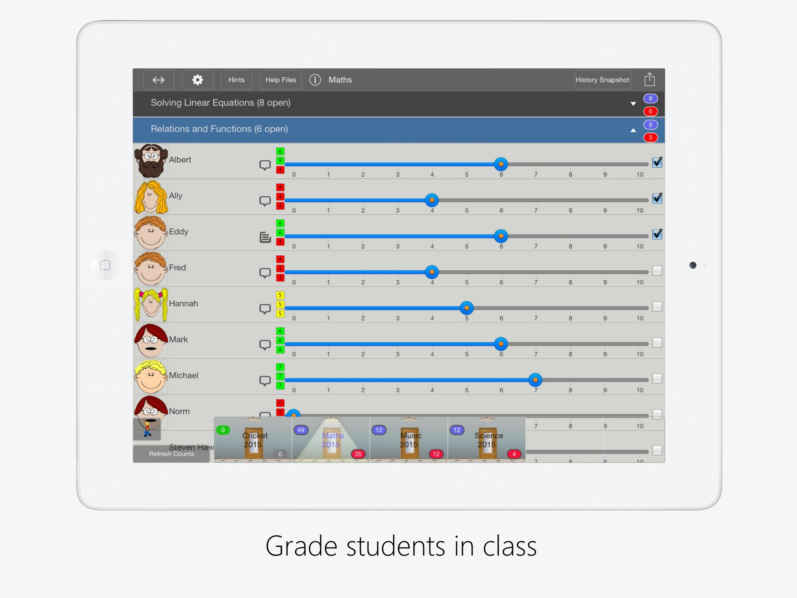 Teachers Grade Book screenshot 3