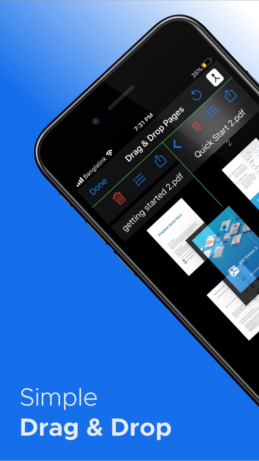 #1. PDF Merge + Scan & Split Pages (iOS) โดย: Warif Rishi