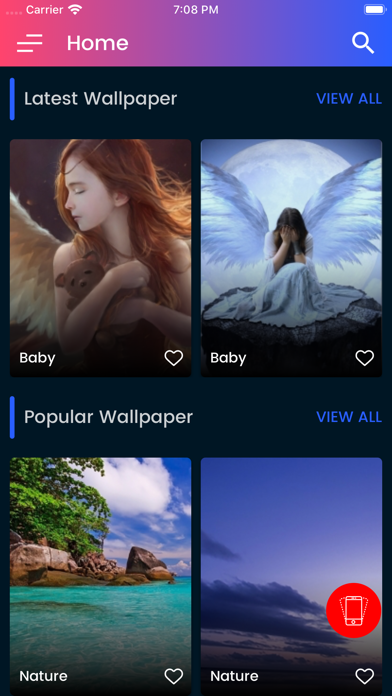 Screenshot #1 pour Latest Wallpapers