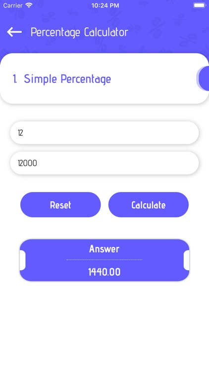 Ultimate Percentage Calc